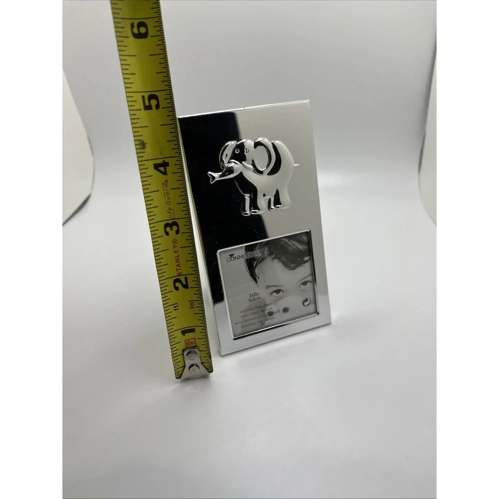 Connoisseur Silver‎ Elephant Picture Frame, Metal Design 2